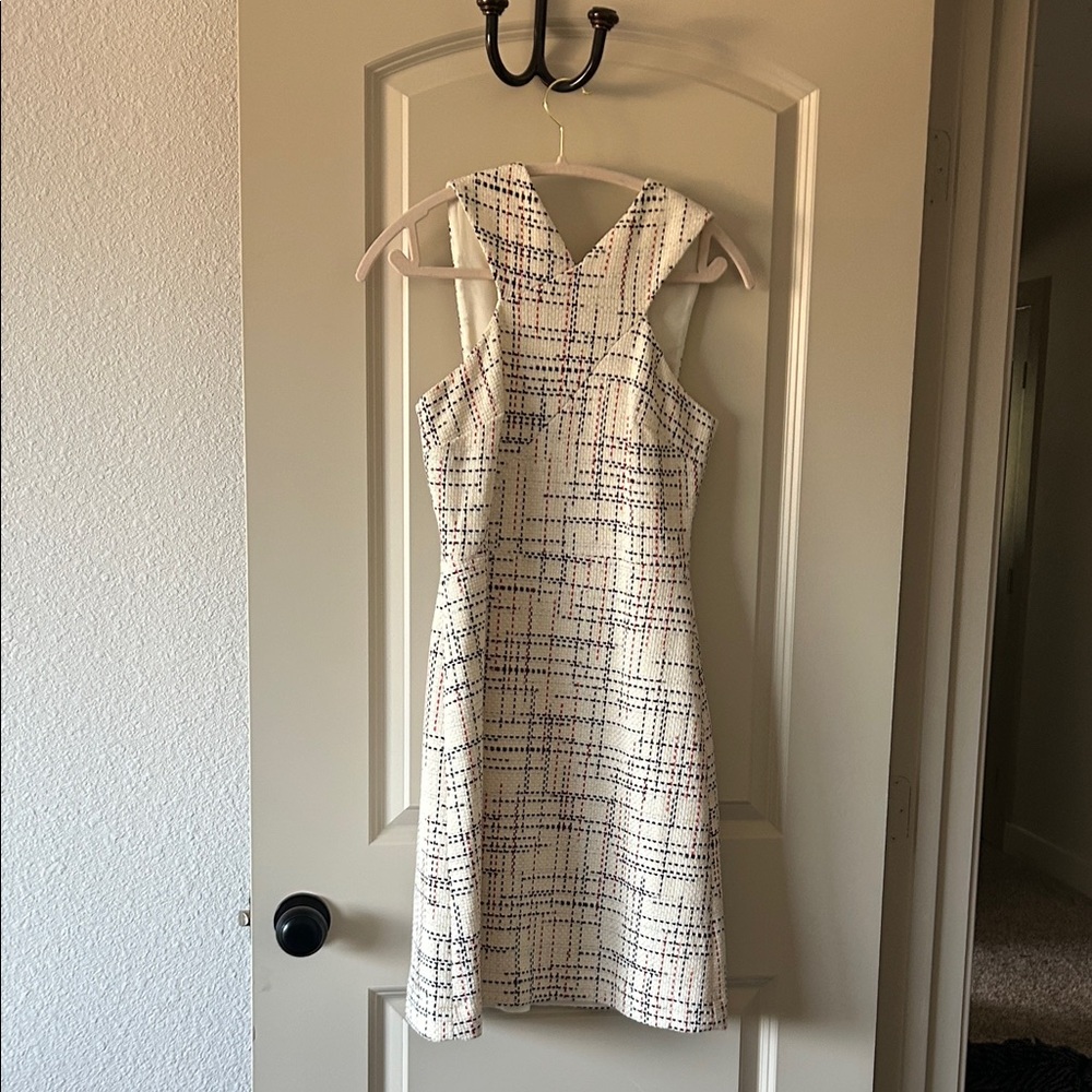 Elegant Cream textured Dress